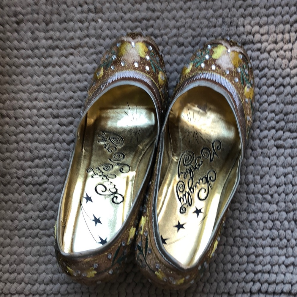 Embellished high heels